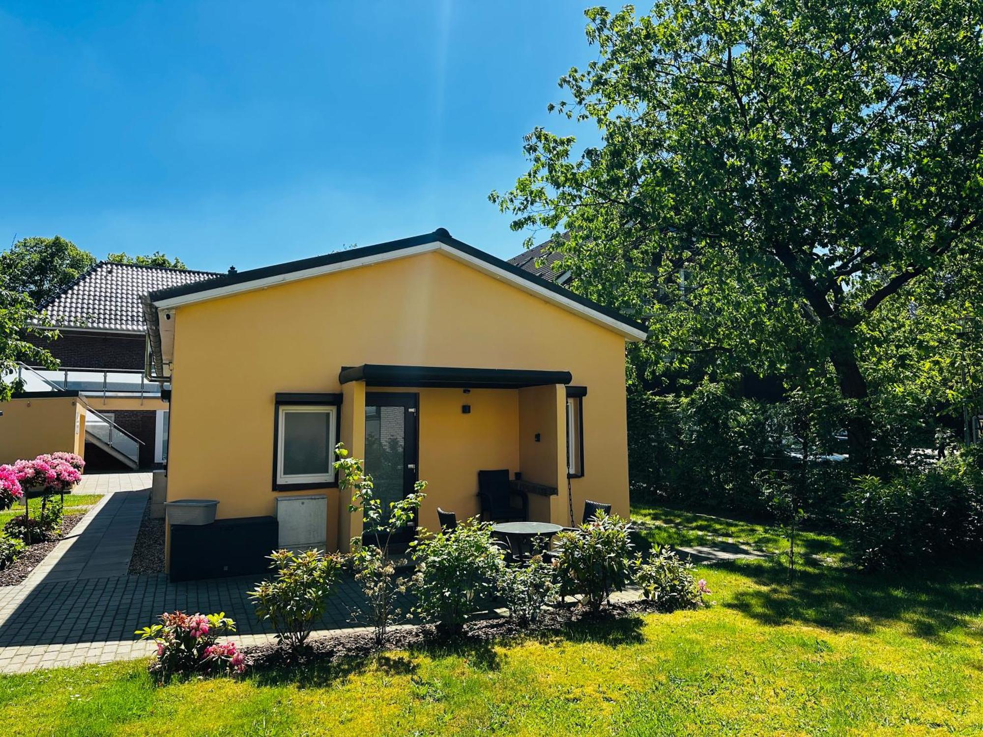 Bungalow-Wohnung Nahe Flughafen Hamburg Norderstedt Dış mekan fotoğraf