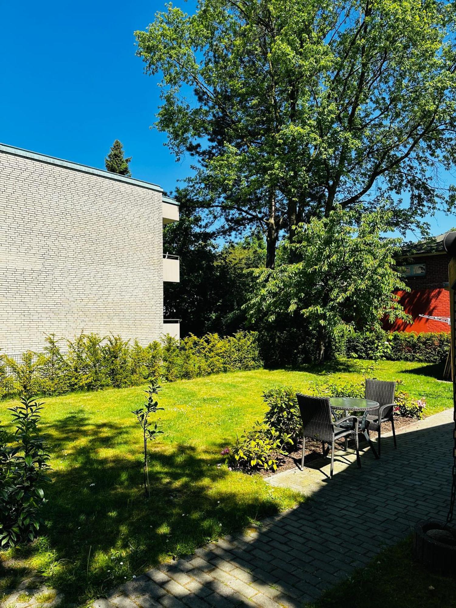 Bungalow-Wohnung Nahe Flughafen Hamburg Norderstedt Dış mekan fotoğraf
